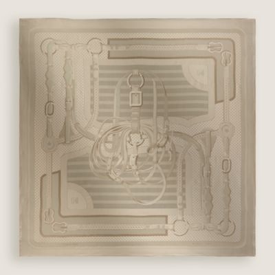 カレジェアン 135 ジャカード 《コーチング》 - ブルー | Hermès